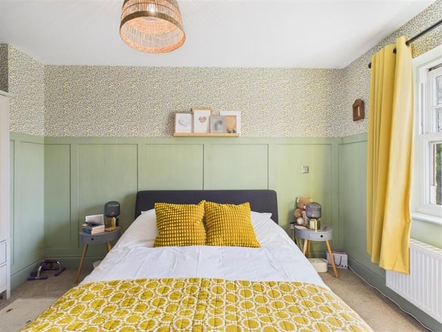 One of the property's four bedrooms.