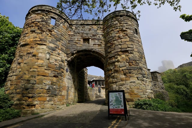 The castle entrance