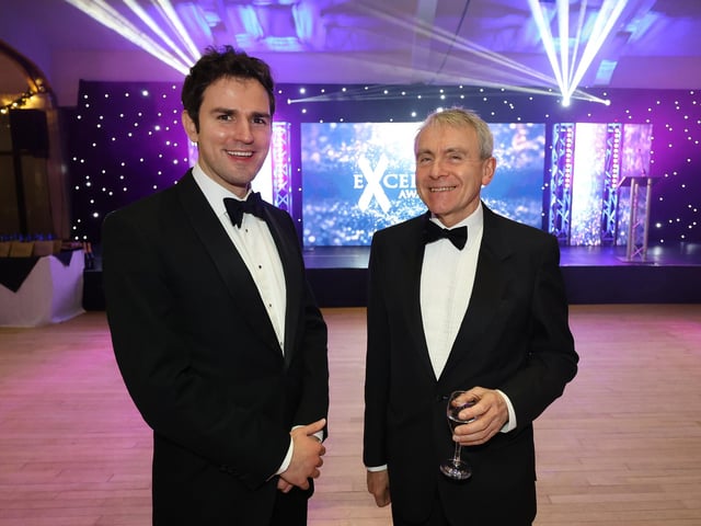 Roberto Weeden-Sanz and Sir Robert Goodwill at the event