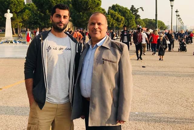 Dr Mohammed Balousha and Khaled Balousha.
