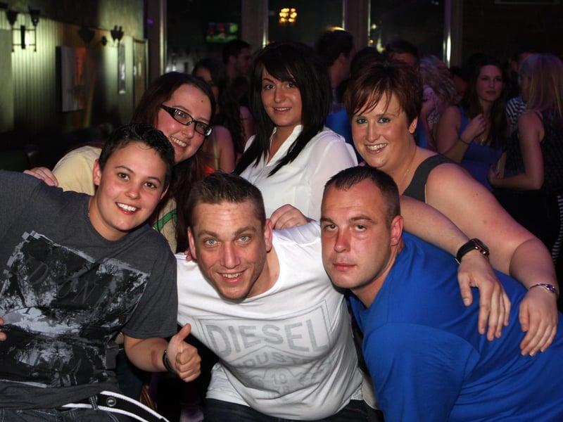 Hickorys American Diner staff enjoying a rare night out