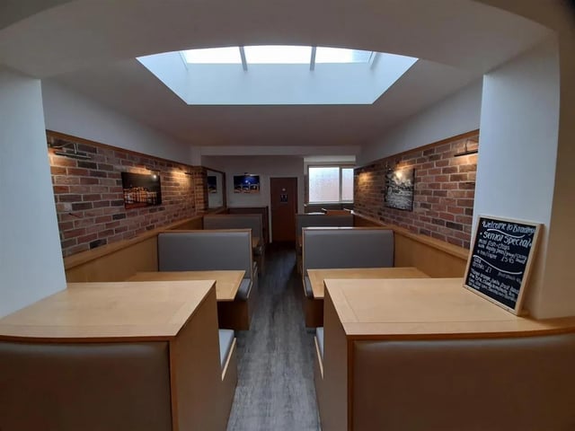 The restaurant has split level floors to a raised internal dining area with feature skylight allowing a flood of natural daylight and seating for up to 30 diners.