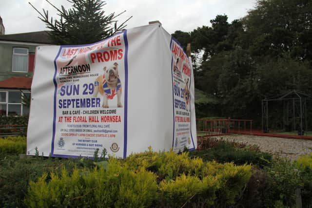 Three charity signs advertising an East Yorkshire fundraising event have been stolen. Photo submitted.
