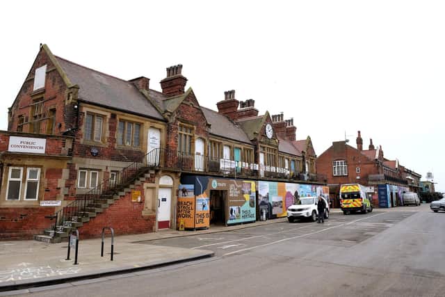 Under the plans, the current public toilets and former offices could be turned into a restaurant.