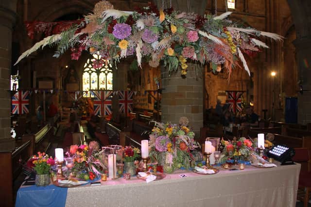 The Flower Festival had 23 magnificent exhibits and was seen by almost 1,000 visitors over the course of the weekend.