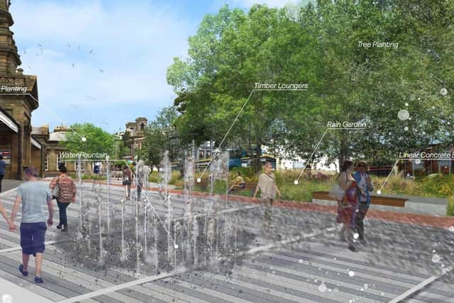 The bid hoped to create a 'station square' public area, making access to the top of Westborough easier for pedestrians.