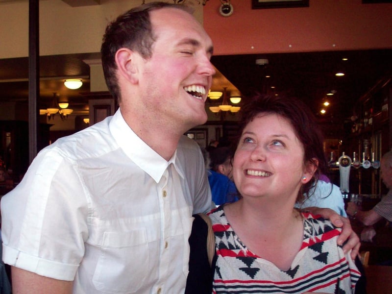Ian and Kate are mega happy