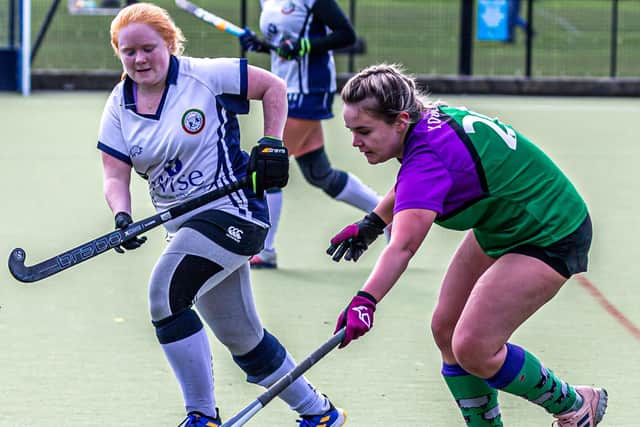 Erin Hodgson on the ball for Danby.