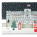 Jessica Hogarth's snowy Buckingham Palace Christmas card.