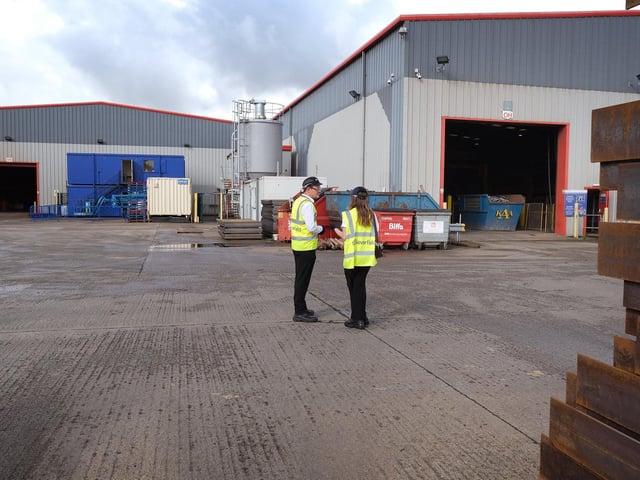 David Pout, Business Unit Director at Severfield, says that Sherburn is "an area for this type of production" as there are skills "that we need for this service, and the Severstor in particular, is available locally."