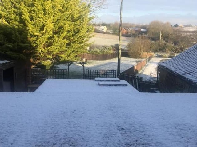 Jonny Rose's view this morning.
