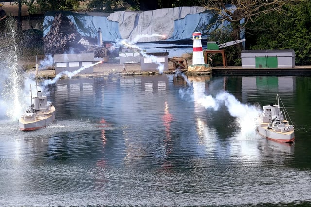 Peasholm Park Naval Warfare display starts at 3pm on Saturday 28 June as part of Armed Forces Day. It then takes place at 3pm every Monday, Thursday and Saturday until the last show on 30 August. Set on the Peasholm Park lake in beautiful garden surroundings. War breaks out on the lake in the middle of the park when the 20-foot replica boats recreate some serious tensions during the Peasholm Park Naval Battle.