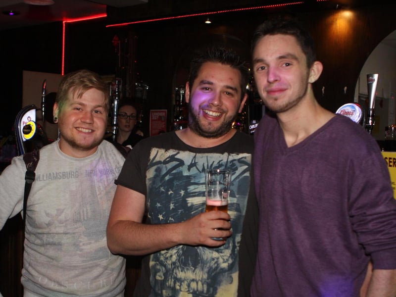 Miller, Dom & Dave in Red Square