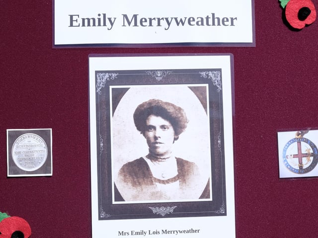 The garden has been dedicated to the memory of Emily Merryweather