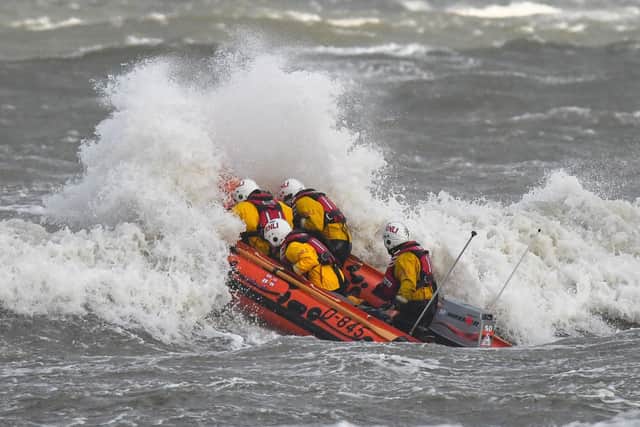 Stormy is set to affect the Yorkshire coast on Friday October 3 and Saturday October 4. Photo courtesy of RNLI/Stephen Duncombe.