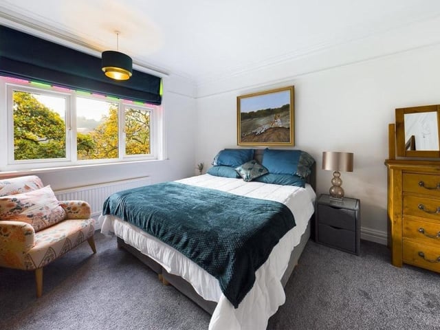 A second bright and spacious double bedroom.