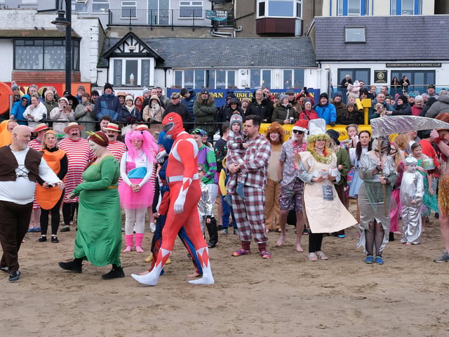 Fancy dress was the order of the day