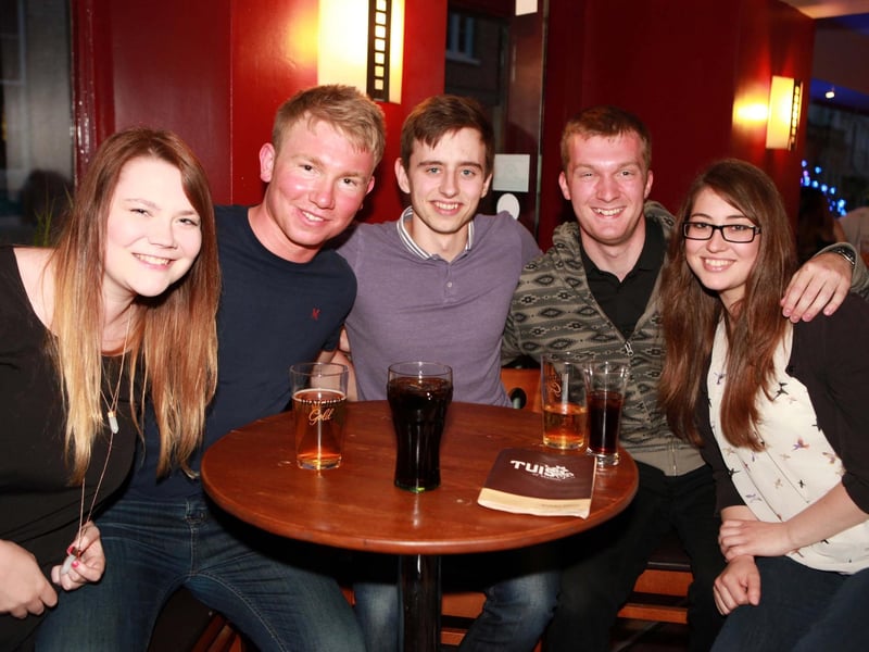 Fiona, Bill, Paul, Josh and Eve in Tui's cocktail bar
142431d