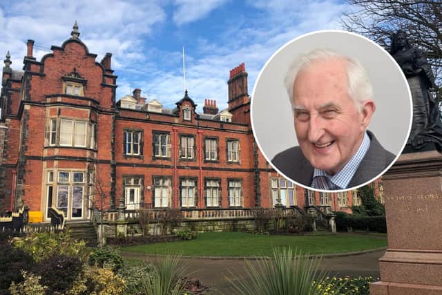 Cllr David Jeffels, inset, is to receive a top civic award for his service to local Government.