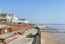 Bridlington's North Beach.