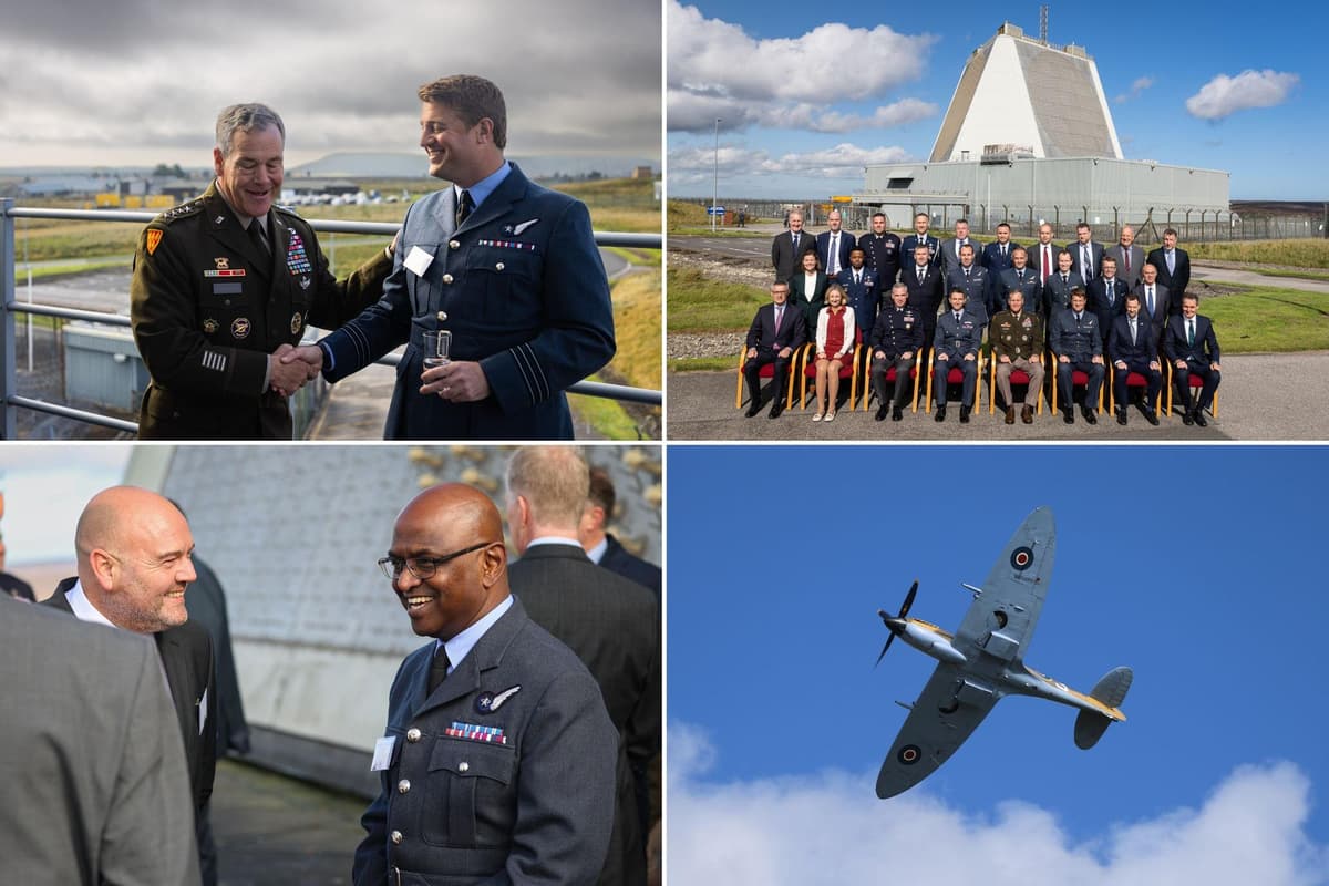 RAF Fylingdales radar base near Whitby celebrates 60th anniversary 