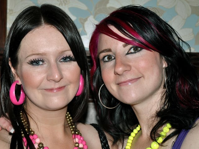 Beauties Emma and Tammy in Bar 2B.