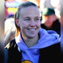 Hinderwell's England footballer, pictured here at Whitby Boxing Day dip.picture: Brian Murfield.