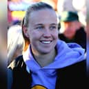 Hinderwell's England footballer, pictured here at Whitby Boxing Day dip.picture: Brian Murfield.