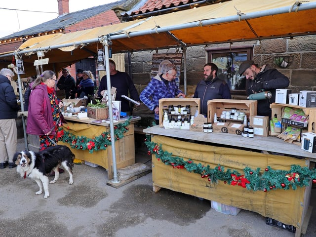 Preparing refreshments for people to enjoy. picture: Richard Ponter