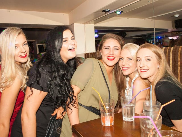 Hannah, Molly, Liv, Ellie and Beth in 2015.