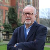 Cllr Steve Siddons outside Scarborough Town Hall.