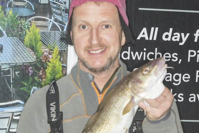 Davey Turnbull with his Heaviest Fish 2 lb 08 oz