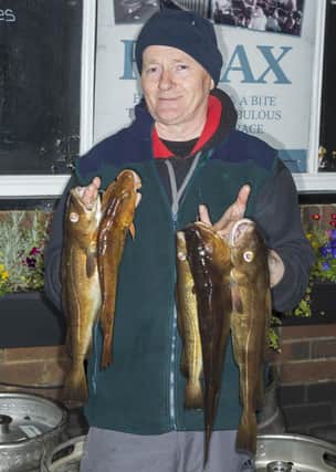Brian Harland's Heaviest Bag of Fish 10 lb 13 oz (8) from Wednesday October 5 WSAA League match PHOTO BY PETER HORBURY