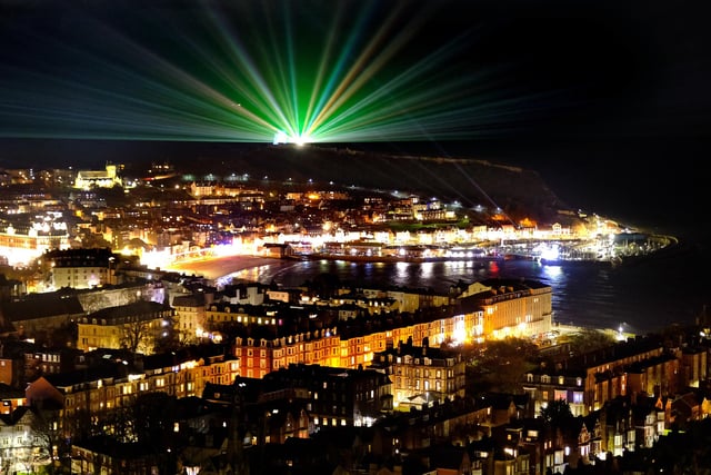Stunning display of lights across Scarborough.
picture: Richard Ponter