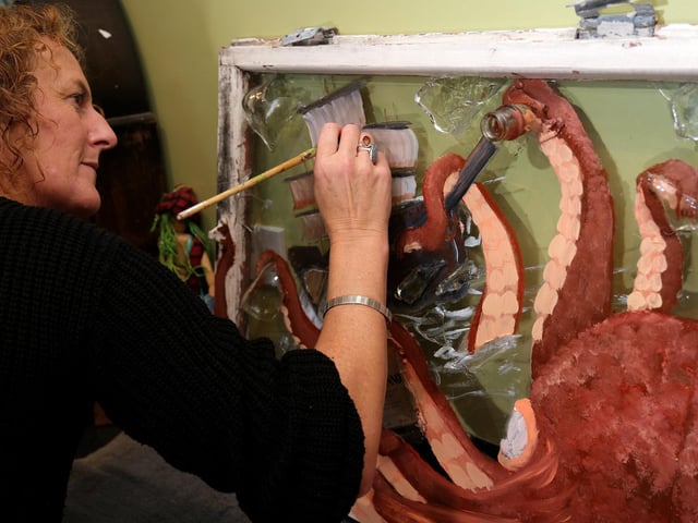 Helen draws inspiration from the world around her