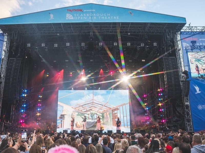 Anne-Marie wows the crowds at Scarborough.