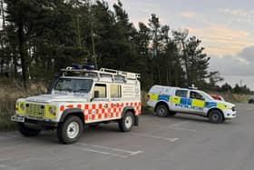 Scarborough and Ryedale Mountain Rescue Team came to the aid of an adult and two children who became lost in woodland near the Hole of Horcum