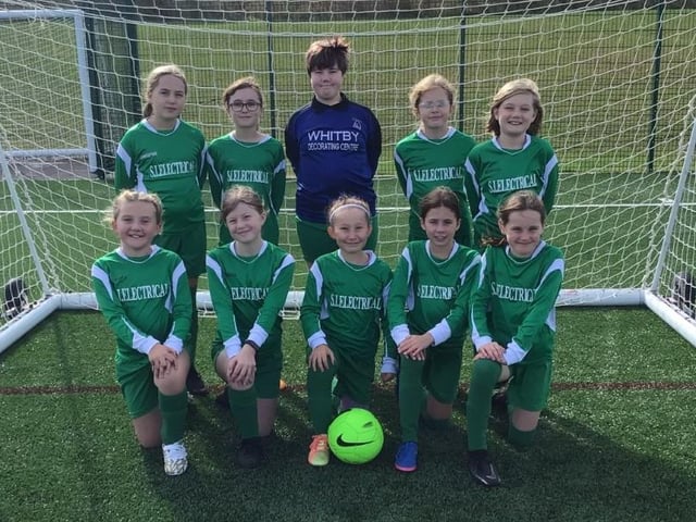 Airy Hill girls' football team