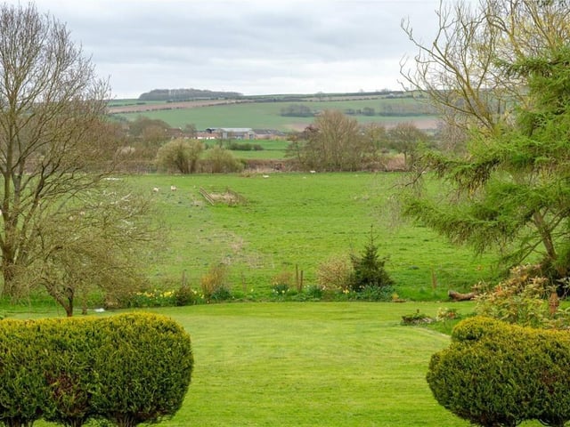 Just one of the lovely landscapes visible from the house and garden.