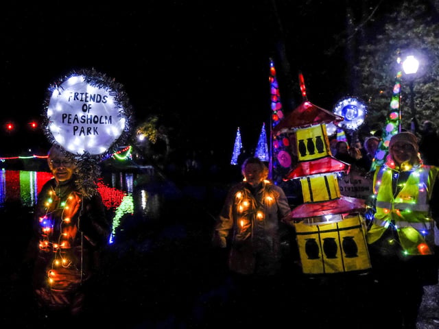 The Friends of Peasholm Park joined the Parade