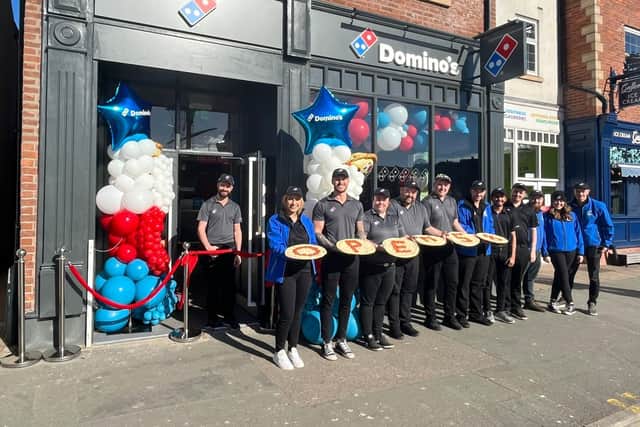 Whitby's new Domino's Pizza store is now open.