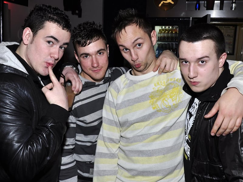 Adam, Gary, Clarky and Nev.