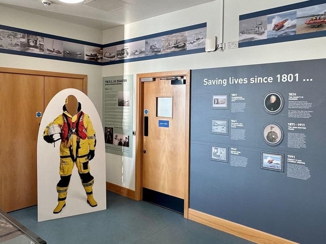 The centre tells the history of the RNLI in Scarborough
