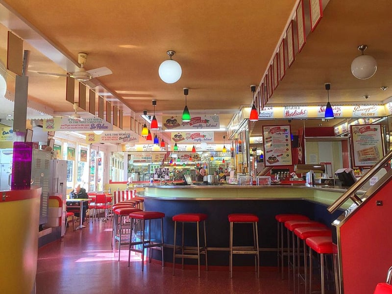 Colourful ice cream parlour.
picture: Tony Freeman