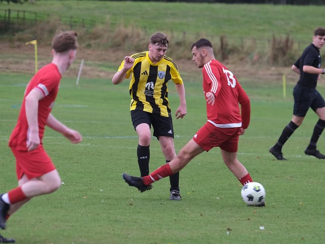 Scalby earned a 4-2 home win against Richmond Town Academy in the North Riding FA Saturday Challenge Cup on Saturday September 7 2024. PHOTOS BY RICHARD PONTER