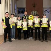 The North Yorkshire 'mini' Police held a court case and presentation at The Eastfield Holy Nativity Church.
