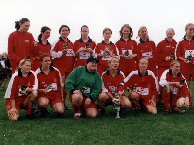 Doncaster Rovers reserves 8-1 winners over Huddersfield town reserves in the final