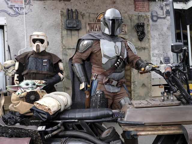Grogu and The Mandalorian