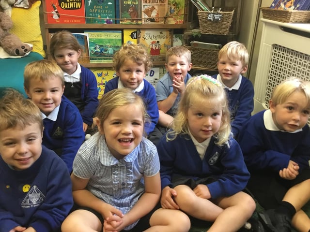 Lealholm School new starters.