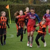 Scarborough Ladies FC U12s netted their first win of the season.